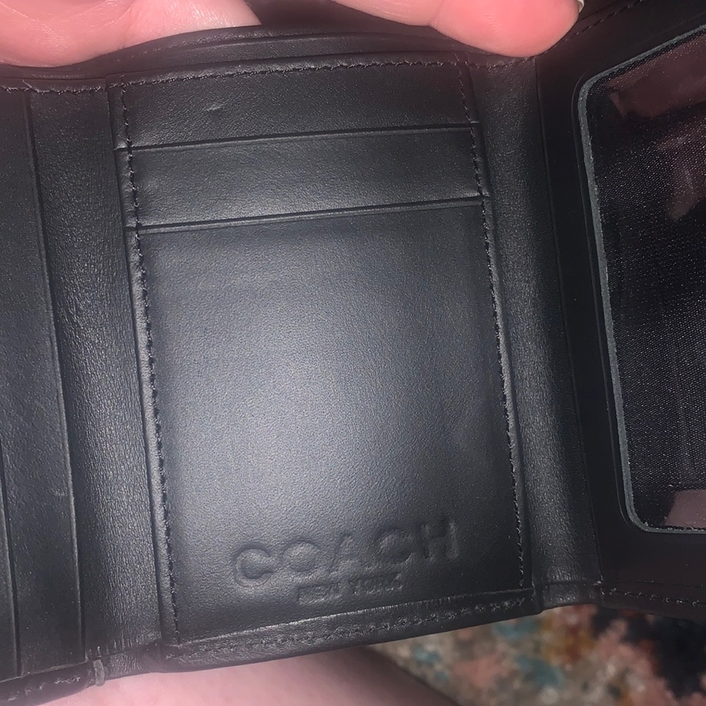 Mans coach wallet